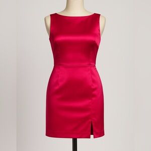 House of Harlow 1960-Pink Low Back Mini Dress Size 2-NWOT